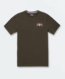 Volcom Hessian Short Sleeve Tee - Washed Black