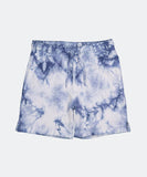 Santa Cruz Checked Out Flamed Dot Boys Track Short - Blue Tie Dye