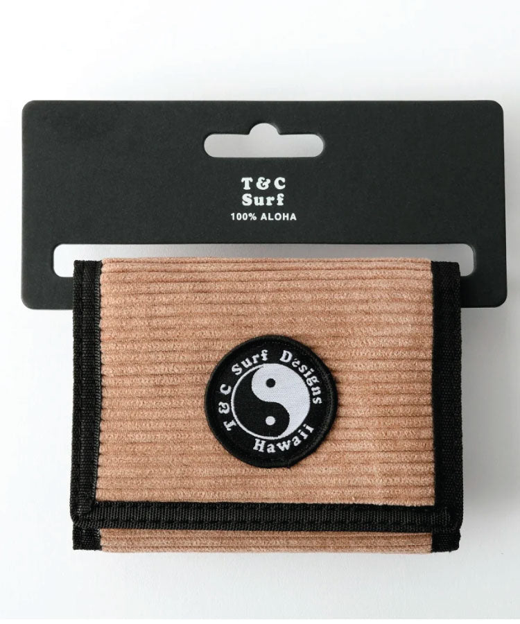 T&C Cord Velcro Wallet - Earth