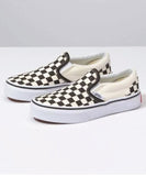 Vans Checkered Classic Slip-on Black/White Kids shoes