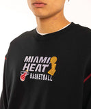 Mitchell & Ness Heat Basketball Crew - Black