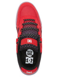 DC Metric Leather Shoes - Red