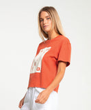 Hurley Downfall Womens T-shirt - Savannah