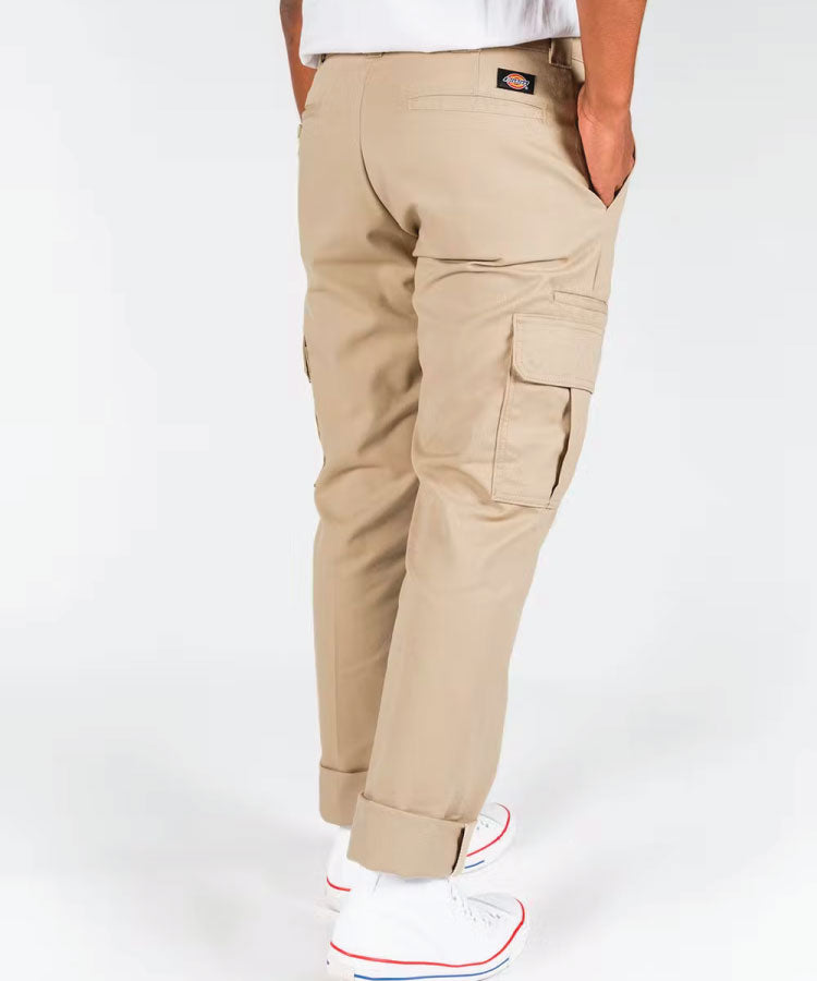 NWOT Dickies Cargo Pants Work Khaki W841 Relaxed Straight Mens Size 44 x 30