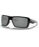 Oakley Double Edge Matte Black W/ Dark Grey Sunglasses