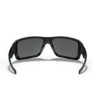 Oakley Double Edge Polished Black W/ Prizm Black Polarized Sunglasses