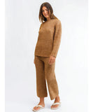 Rhythm Daisy Knit Pant - Oatmeal