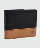 Billabong Dimension Wallet - Black / Tan