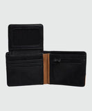 Billabong Dimension Wallet - Black / Tan