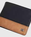 Billabong Dimension Wallet - Black / Tan