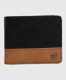 Billabong Dimension Wallet - Black / Tan