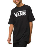 Vans Classic Boys Tee - Black / White