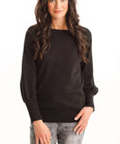 Home Lee Knitted Grace Crew - Black