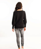 Home Lee Knitted Grace Crew - Black