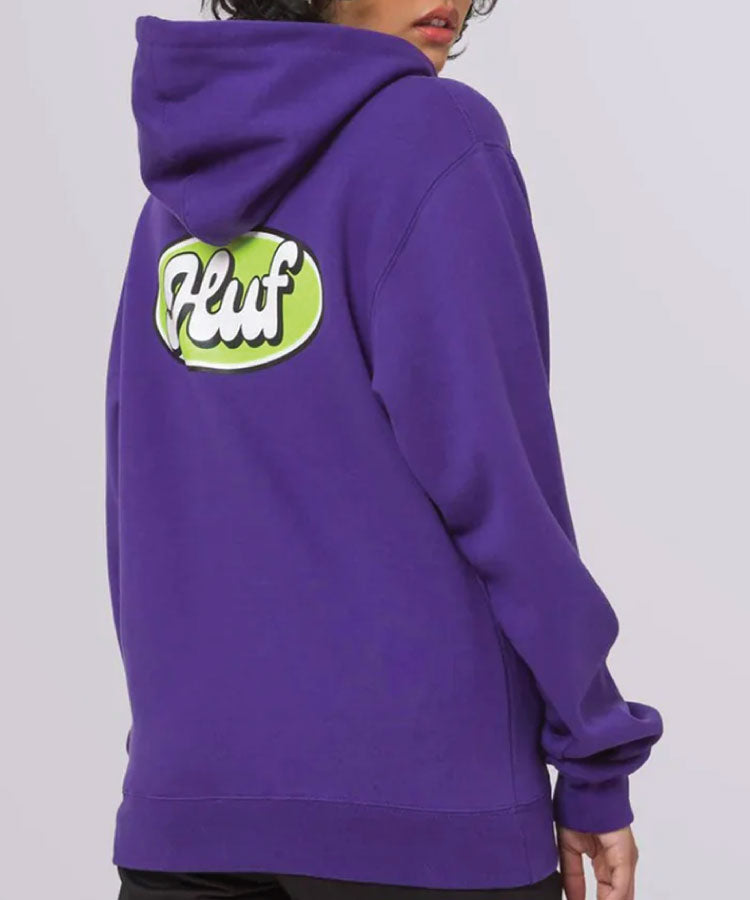 Huf Her Huf Zip Hoodie - Purple