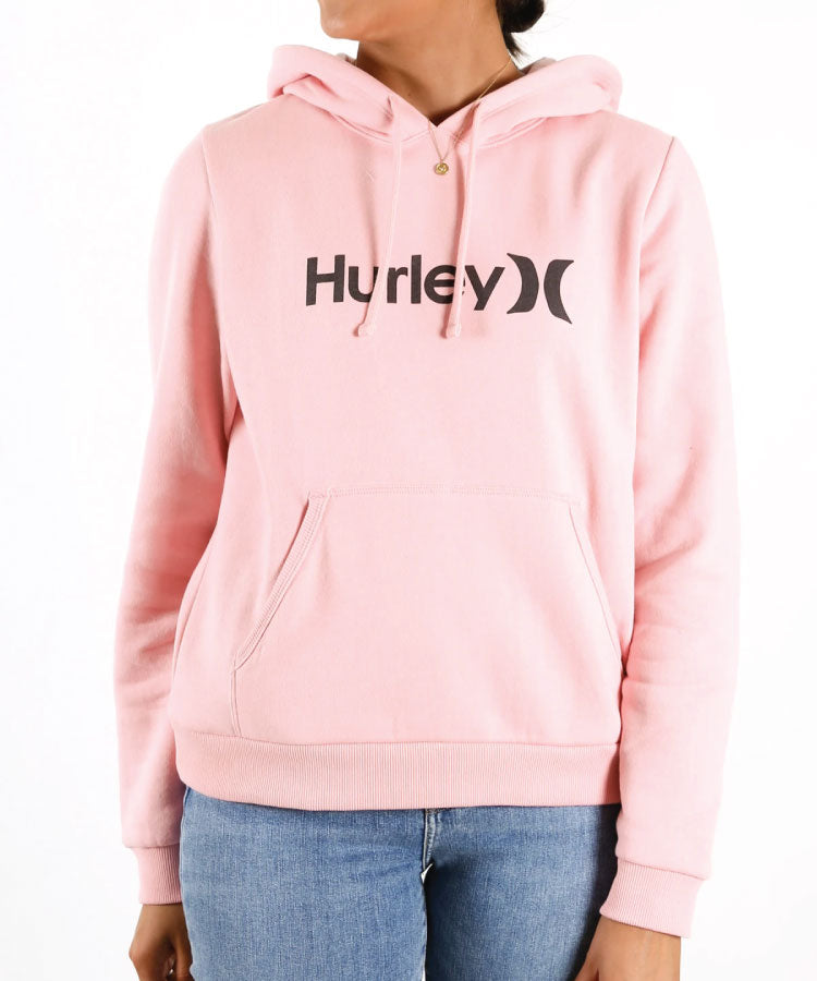 Hurley One & Only Fleece Pullover Womens Pink