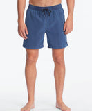 Billabong All Day Overdyed Layback Boardshorts 17" - Denim Blue