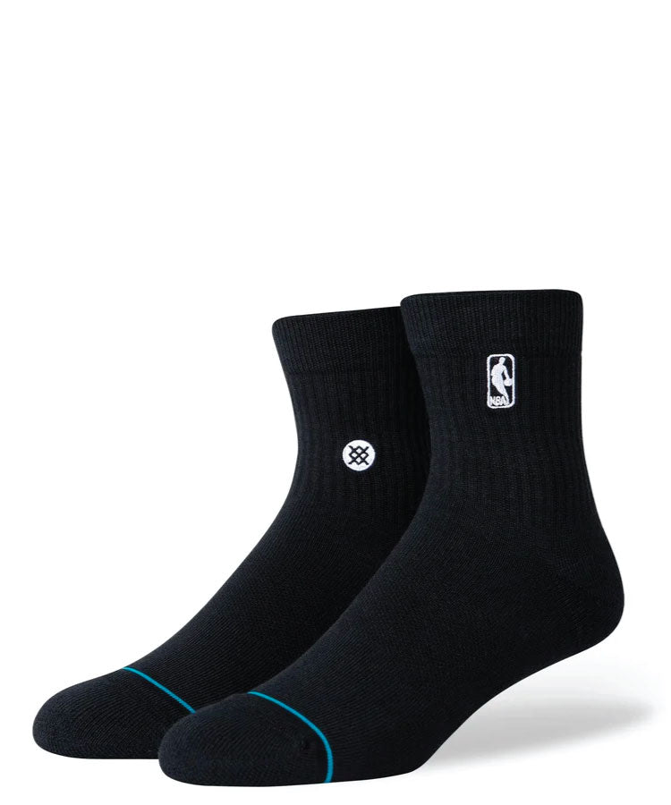Stance Logoman ST QTR Socks - Black