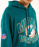 Mitchell & Ness Wave Arch Hoodie - Miami Dolphins