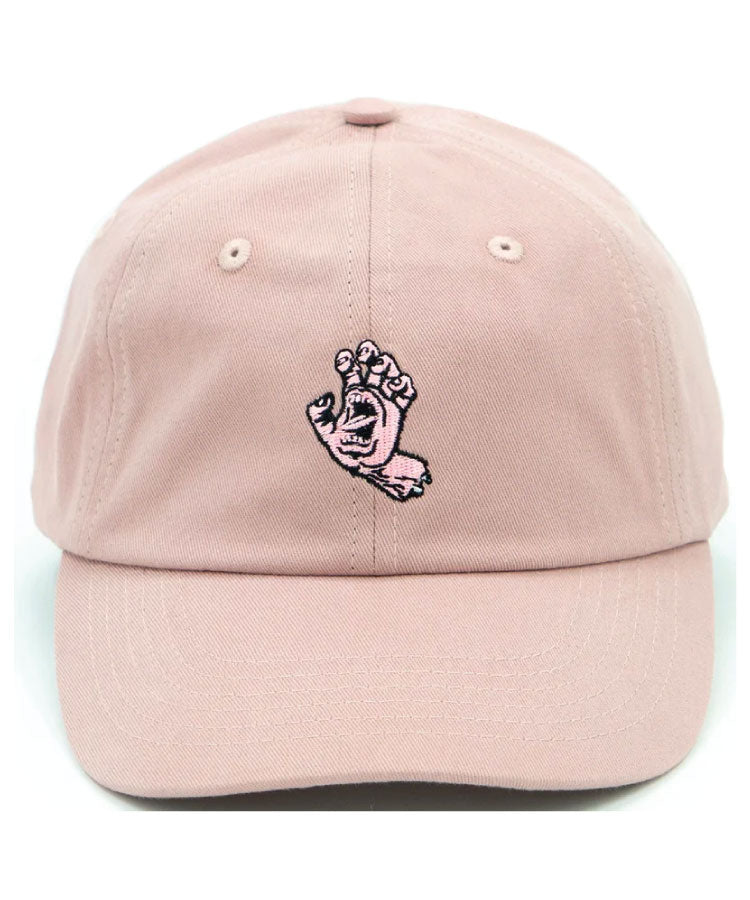 Santa Cruz Mono Hat Curved Peak Dad Cap - Dusk Pink – Point Break NZ ...