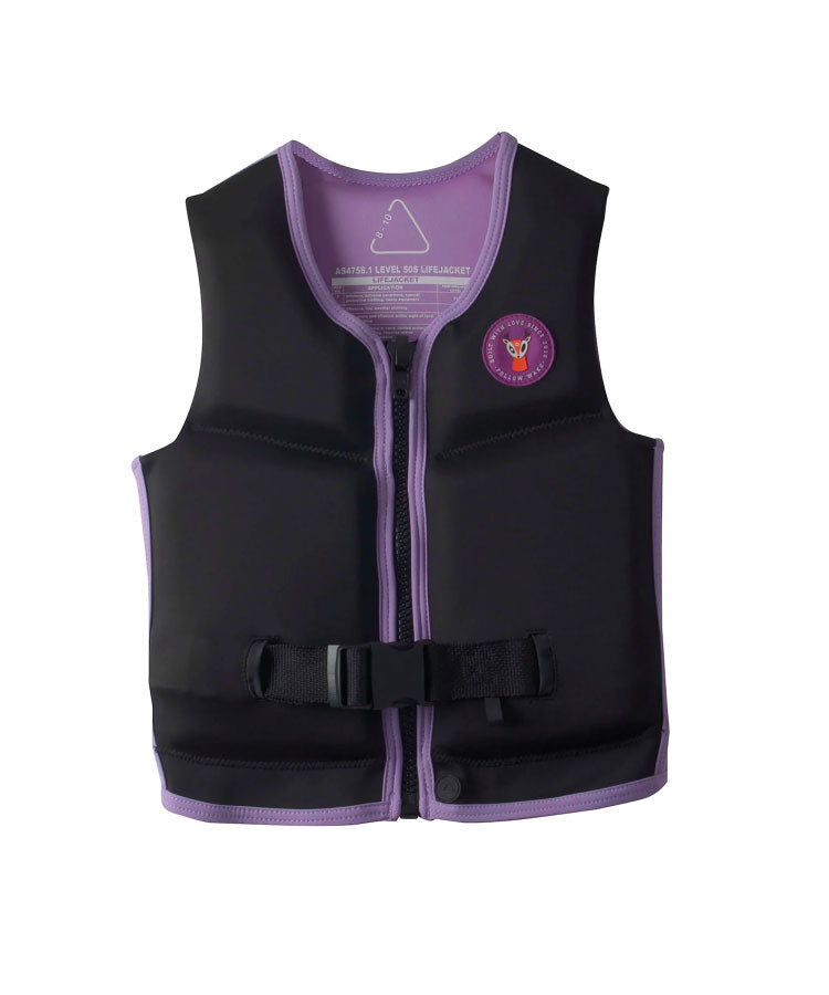 Follow Monster Infant Vest - Black / Purple