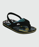 Quiksilver Boys Molokai Layback SP KD Sandal - Black 1