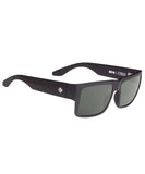Spy Cyrus Matte Black Sunglasses Happy Grey Green Lens