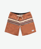 Rhythm Stripe Trunk Mens Boardshorts - Nutmeg