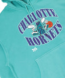 Mitchell & Ness Point Guard Hornets Hoodie - Faded Teal