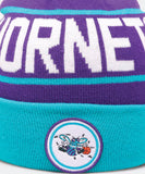 Mitchell & Ness Charlotte Hornets Team Pom Beanie