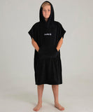 Hurley One And Only Youth Hooded Towel - Black