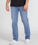 Volcom Men Solver Modern Fit Jeans - Old Town Indigo