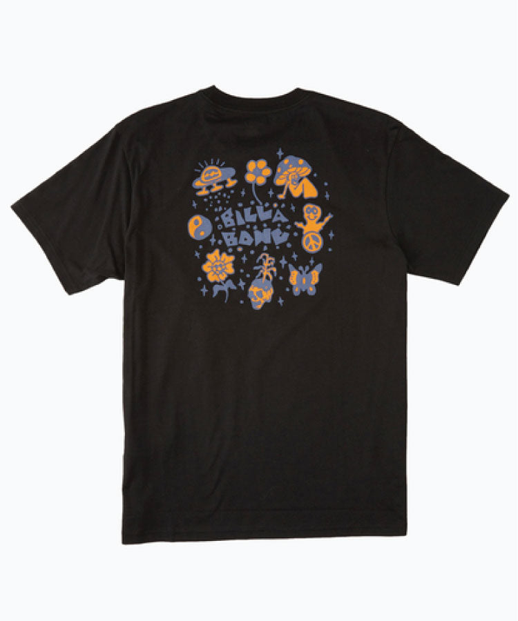 Billabong Plants Dance T-Shirt - Black
