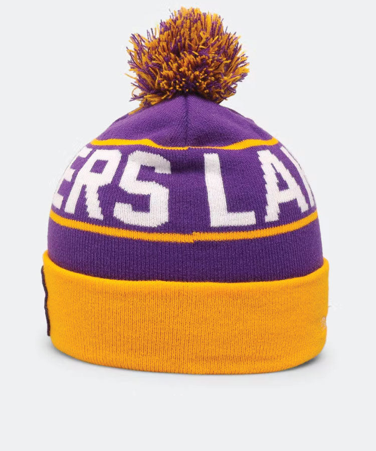 Mitchell Ness Los Angeles Lakers Team Pom Beanie – Point Break