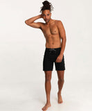 Hurley Phantom One And Only Solid 18" Boardshorts - Black