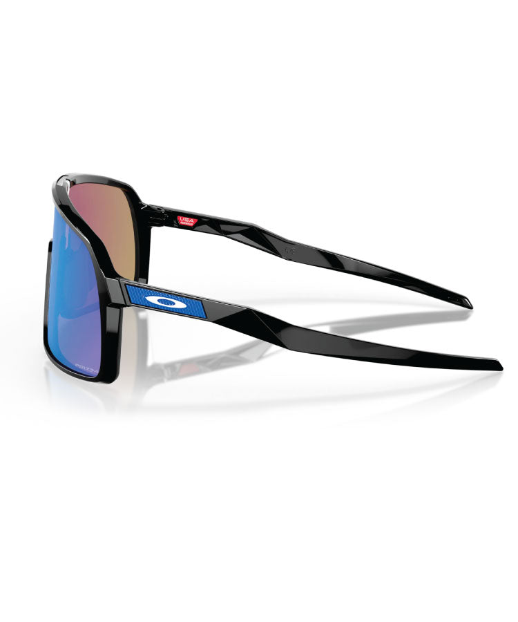Oakley Sutro Polished Black W/ Prizm Saphire Sunglasses