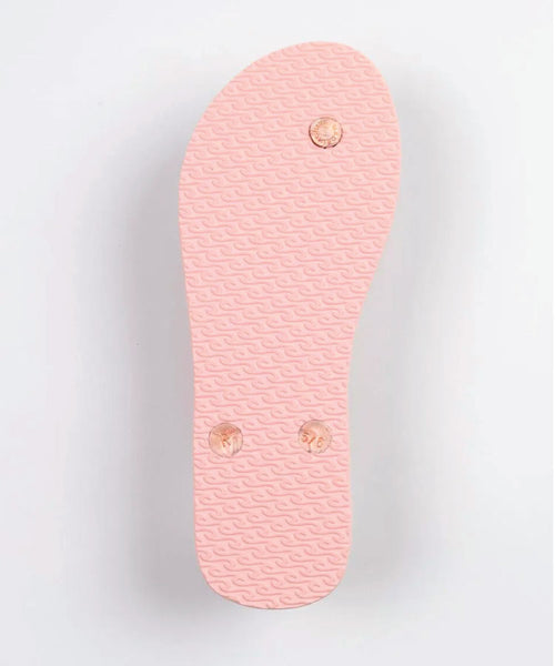 Rip Curl Script Wave Jandal - Rose Gold – Point Break NZ | Surf, Street ...