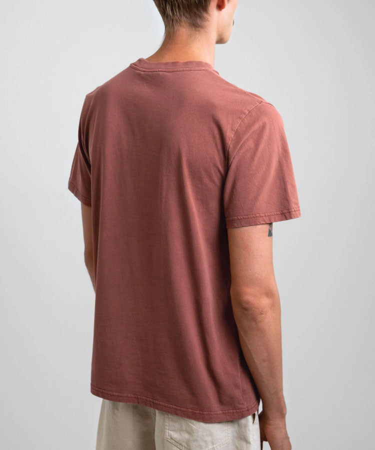 Rhythm Classic Vintage Mens Tee - Baked Clay