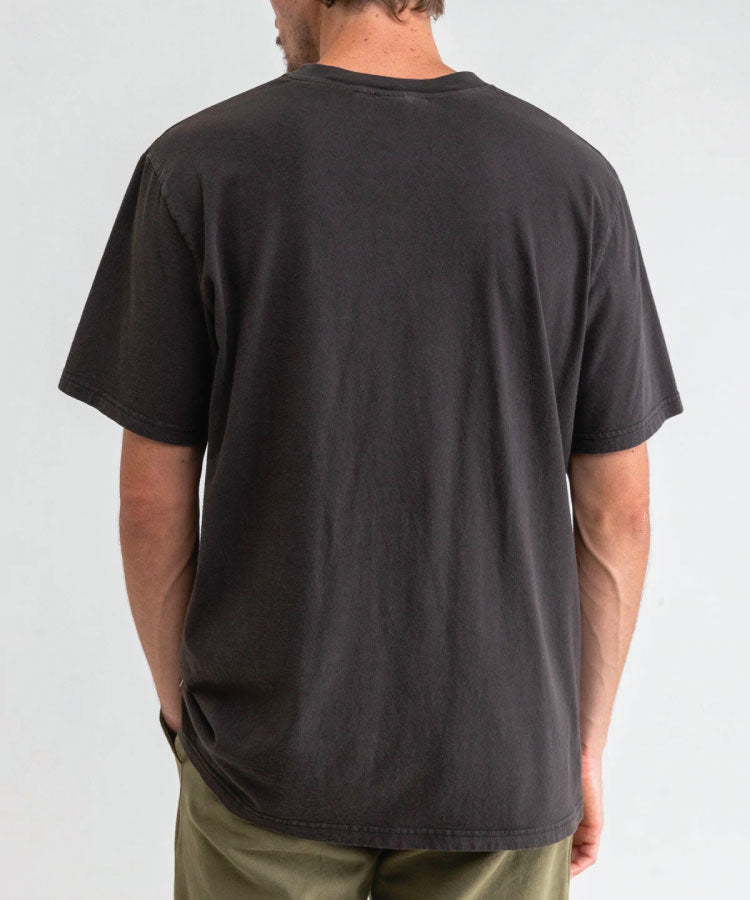 Rhythm Classic Vintage Mens Tee - Black