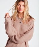 Volcom Fresh Fuzz Sweater - Mauve