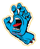 Santa Cruz Screaming Hand Blue Unit Sticker