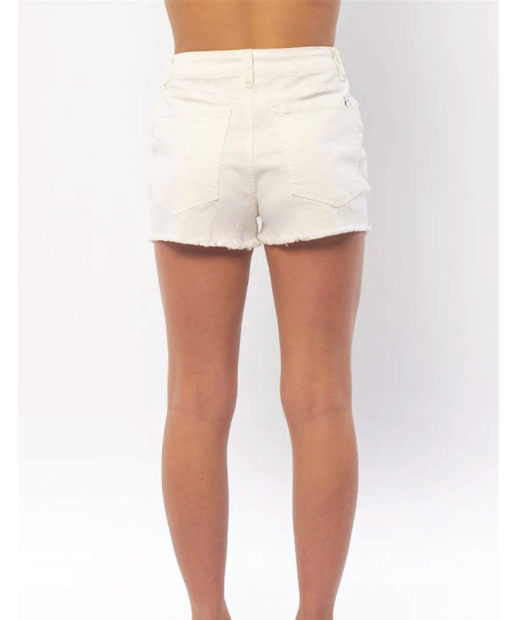 Sisstrevolution Endless Weekend Woven Short - Vintage White