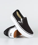 Van Classic Slip On Black/White Shoe