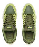 Lakai Telford Low Shoes - Green / Green Suede