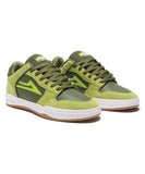 Lakai Telford Low Shoes - Green / Green Suede