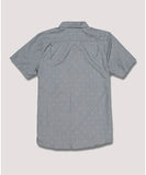 Volcom Eanes Short Sleeve Shirt - Ashley Blue