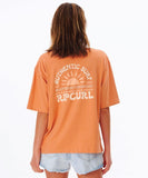 Rip Curl Authentic Surf Heritage Tee - Clay