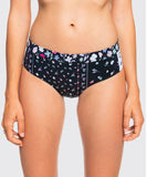 Roxy Fitness Shorty PT - Anthracite Flower Line Patchwork