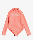 Roxy - LS Onesie Heater TW Rash Shirt - Shell Pink