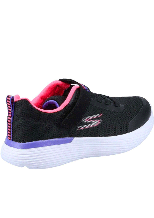 Skechers Boys Go Run 400 V2 Trainers - Black/Purple
